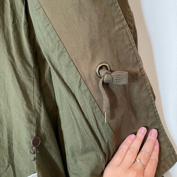 Madewell army green utility jacket 100% cotton - Picture 3 of 7